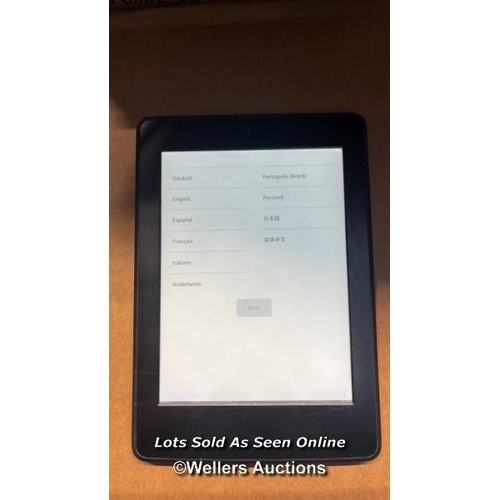 5466 - AMAZON KINDLE PAPERWHITE / RESTORED TO FACTORY DEFAULTS