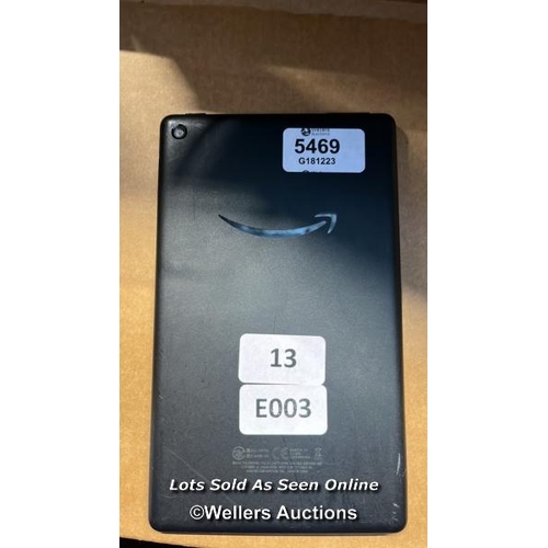 5469 - AMAZON FIRE 7 - 9TH GEN (2019) / M8S26G / RESTORED TO FACTORY DEFAULTS