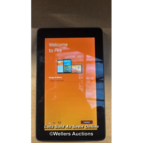 5470 - AMAZON FIRE HD 7 - 5TH GEN (2015) / SV98LN / RESTORED TO FACTORY DEFAULTS