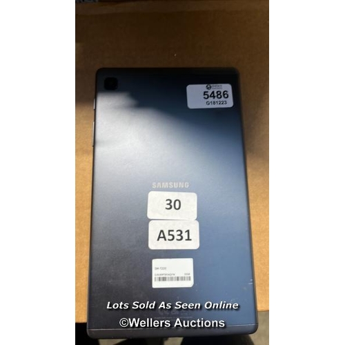 5486 - SAMSUNG GALAXY TAB A7 LITE 8.7'' (2021) / 32GB / WI-FI / SM-T220 / SN: R9PTB1AQV1K / GOOGLE ACCOUNT ... 