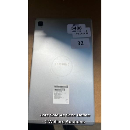 5488 - SAMSUNG GALAXY TAB A7 LITE 8.7'' (2021) / 32GB / WI-FI / 4G / SM-T225 / SN: R9JRC0DE5NR / GOOGLE ACC... 