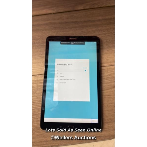 5501 - SAMSUNG GALAXY TAB A 10.1'' (2016) / WI-FI / SM-T580 / SN: R52M308D0GD / GOOGLE ACCOUNT LOCKED / RES... 