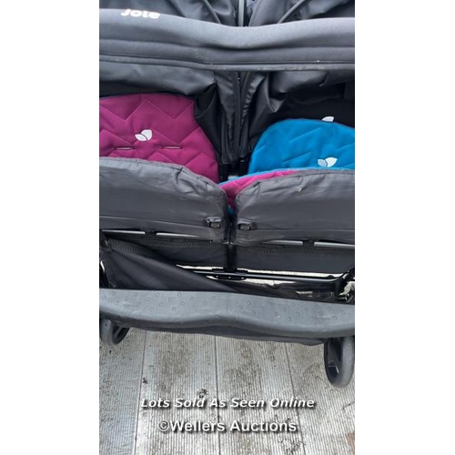 5521 - JOIE PRE-OWNED TWIN PUSHCHAIR