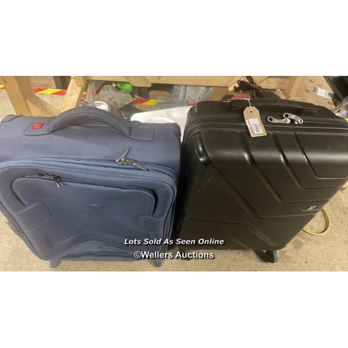 5566 - X2 PRE-OWNED CABIN CASE INCL. AMERICAN TOURISTER