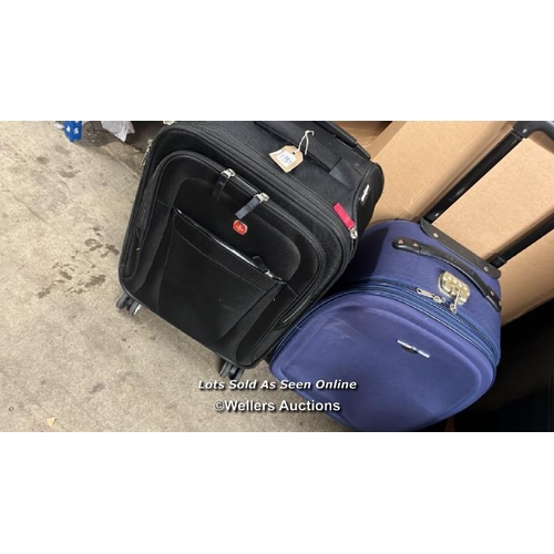 5573 - X2 PRE-OWNED CABIN CASE INCL. SWISS GEAR