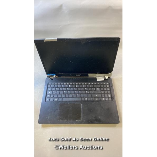 9506 - ACER LAPTOP / 4GB RAM / HD REMOVED - CHASSIS DAMAGED - FAULTY / T59