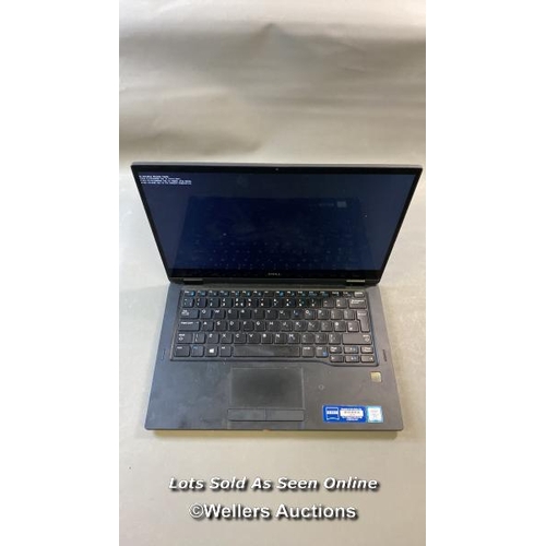 9513 - DELL LATITUDE 7390 2-IN-1 / 16GB RAM / HD REMOVED / I7-8650U @ 1.90GHZ / ST: 8JZMZY2 - TOUCH DISPLAY... 