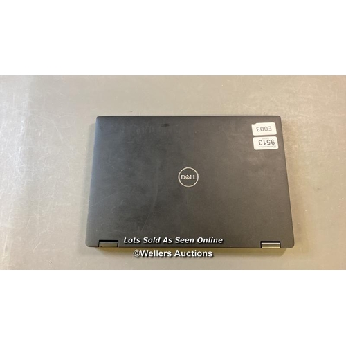 9513 - DELL LATITUDE 7390 2-IN-1 / 16GB RAM / HD REMOVED / I7-8650U @ 1.90GHZ / ST: 8JZMZY2 - TOUCH DISPLAY... 