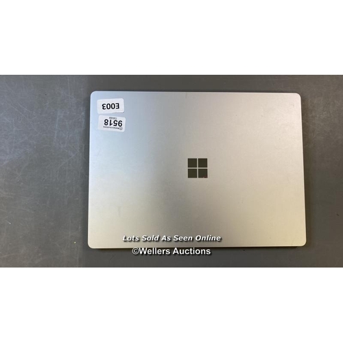 9518 - MICROSOFT 1958 / 8GB RAM / 250GB HD / RYZEN 5 @ 2.20GHZ / SN: 027856714457 / PROFESSIONALLY WIPED AN... 