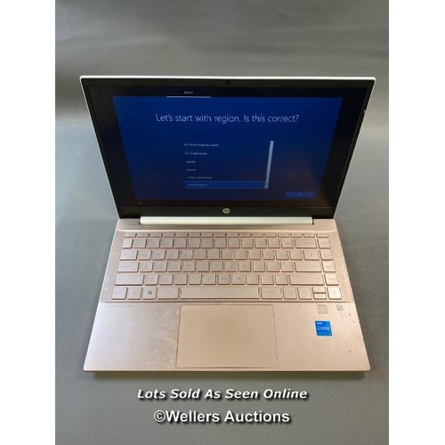 9522 - HP PAVILION LAPTOP MODEL 14-DV0598SA / 8GB RAM / 250GB HD / I3 1115G4 @ 3.0GHZ / SN: 5CD1361FGZ / PR... 