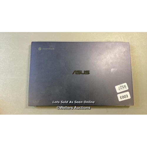 9527 - ASUS CHROMEBOOK - TOUCH DISPLAY / RESTORED TO FACTORY DEFUALTS