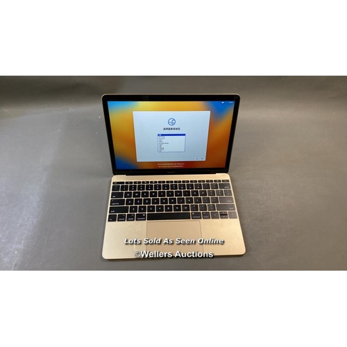 9531 - APPLE MACBOOK 12