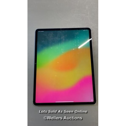 9539 - APPLE IPAD PRO 12.9'' (2018) / 3TH GEN / A1895 / 256GB / SERIAL: DLXY40KEKC4W / I-CLOUD (ACTIVATION)... 