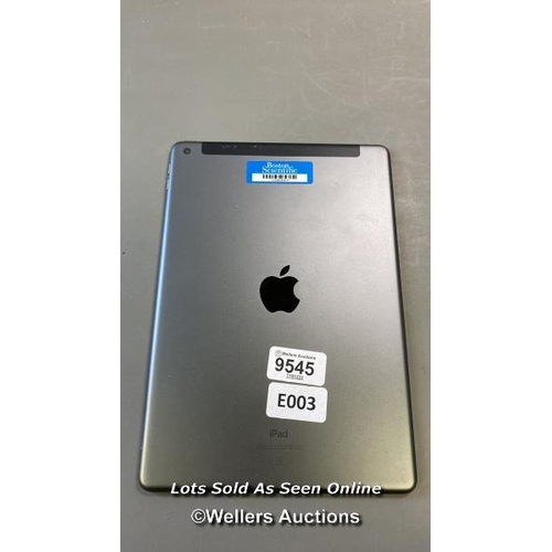 9545 - APPLE IPAD 10.2'' (2020) 8ND GEN / A2429 / 128GB / SERIAL: F9FDW0BLQ1KQ / I-CLOUD (ACTIVATION) UNLOC... 