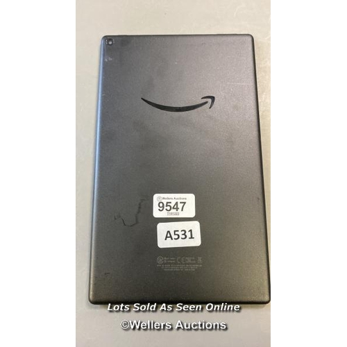 9547 - AMAZON FIRE 7 HD 10 / M2V3R5 / RESTORED TO FACTORY DEFUALTS