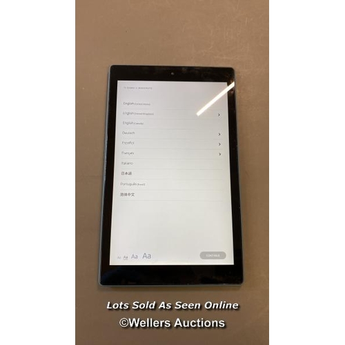 9549 - AMAZON FIRE 7 HD 10 / M2V3R5 / RESTORED TO FACTORY DEFUALTS