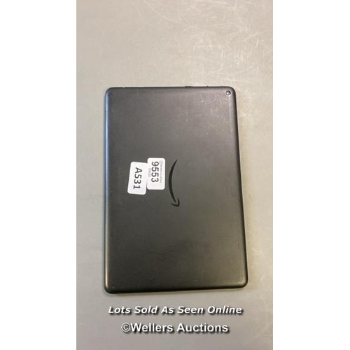 9553 - AMAZON FIRE HD 10 10.1'' (2021) / T76N2B / RESTORED TO FACTORY DEFUALTS