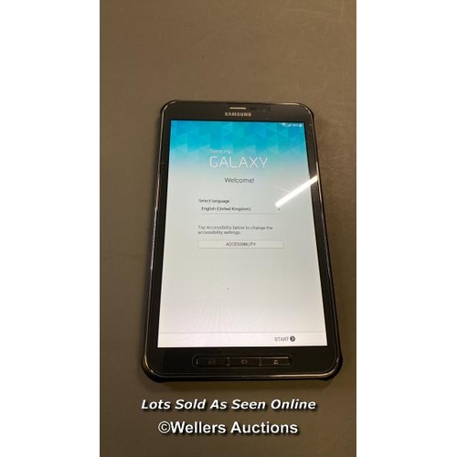 9561 - SAMSUNG GALAXY TAB ACTIVE / 16GB / WI-FI / 4G / SM-T365 / SN: R52J9015YAB - GOOGLE ACCOUNT UNLOCKED ... 