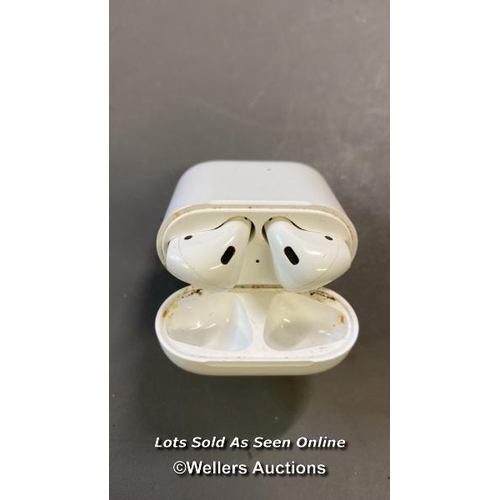 9604 - APPLE AIRPODS / A1602  / SERIAL: GT3CV08CLX2Y - BLUETOOTH CONNECTION TESTED