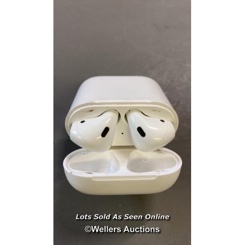 9605 - APPLE AIRPODS / A1602  / SERIAL: GWDZ62E5LX2Y - BLUETOOTH CONNECTION TESTED