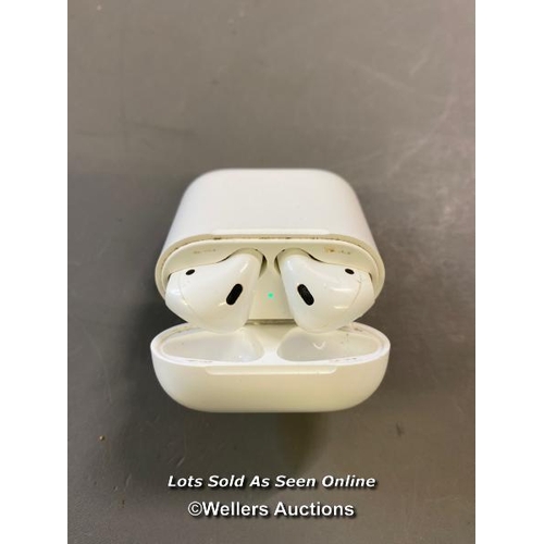 9627 - APPLE AIRPODS / A1602  / SERIAL: GRNDMQWVLX2Y - BLUETOOTH CONNECTION TESTED