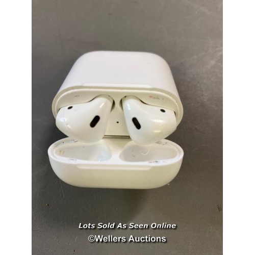 9628 - APPLE AIRPODS / A1602  / SERIAL: GT2DJ05DLX2Y - BLUETOOTH CONNECTION TESTED