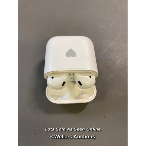 9629 - APPLE AIRPODS / A1602  / SERIAL: H0PCLH41LX2Y - BLUETOOTH CONNECTION TESTED