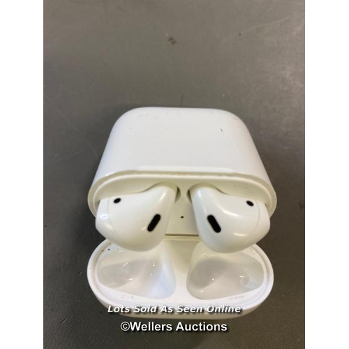 9631 - APPLE AIRPODS / A1602  / SERIAL: H3RGWYFJLX2Y - BLUETOOTH CONNECTION TESTED