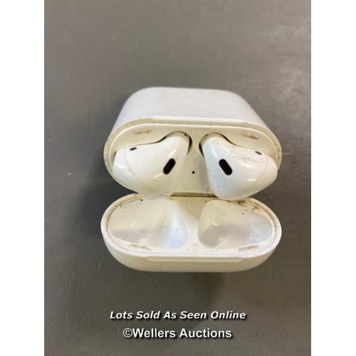 9636 - APPLE AIRPODS / A1602  / SERIAL: H7DFL5VRLX2Y - BLUETOOTH CONNECTION TESTED