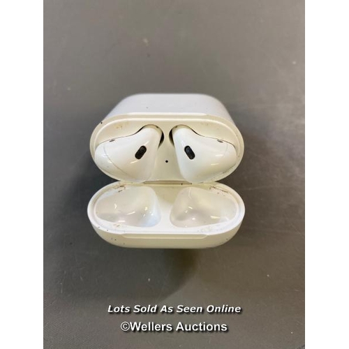 9639 - APPLE AIRPODS / A1602  / SERIAL: H3MH87MALX2Y - BLUETOOTH CONNECTION TESTED