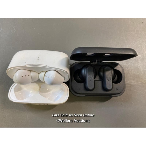 9664 - X2 EARBUDS INCL. SKULLCANDY S2DMW - BLUETOOTH CONNECTION NOT TESTED