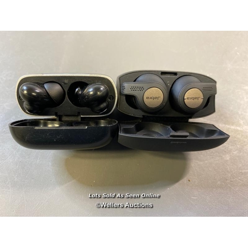 9669 - X2 EARBUDS INCL. JABRA ELITE ACTIVE - BLUETOOTH CONNECTION NOT TESTED