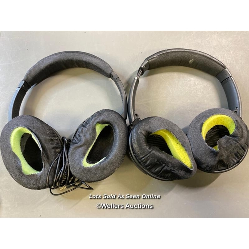 9692 - X2 HEADPHONES INCL. BOSE AND BOSE QUIET CONFORT 15 INCL. CASE