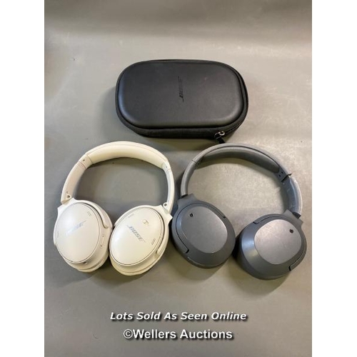 9716 - X2 HEADPHONES INCL. EDIFIER AND BOSE MODEL 437310 HEADPHONES INCL. CASE