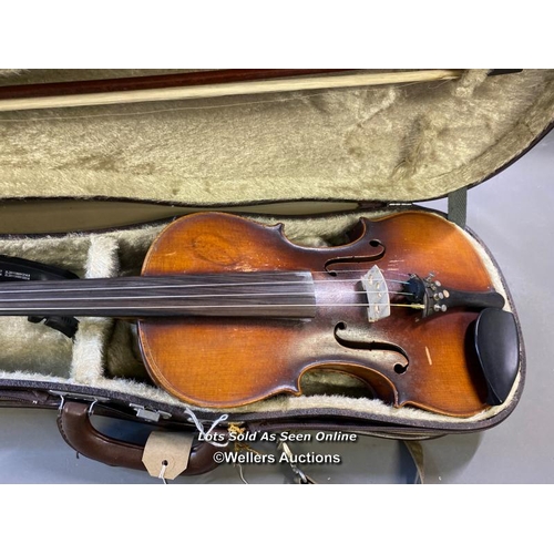 9733 - MASAKICHI SUZUKI VIOLIN INCL. CASE AND ACCESSORIES