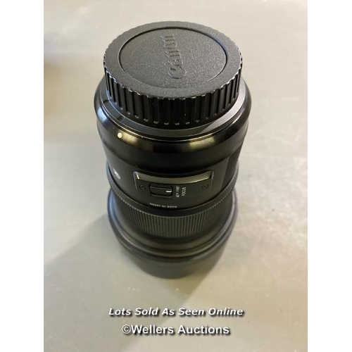 9756 - SIGMA 50MM 1:1.4 DG CAMERA LENS