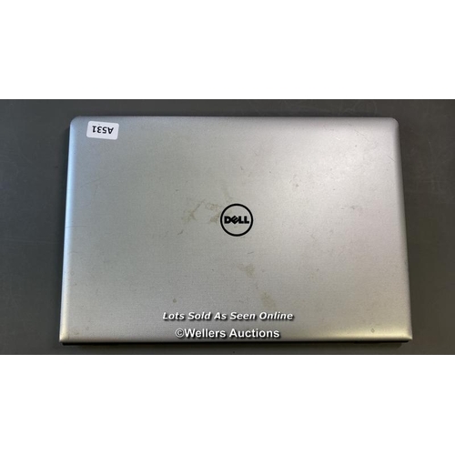 9763 - DELL LAPTOP / 4GB RAM / 500GB HD / I3-4005U @ 1.70GHZ / SN: 1CZY262 / PROFESSIONALLY WIPED AND RELOA... 