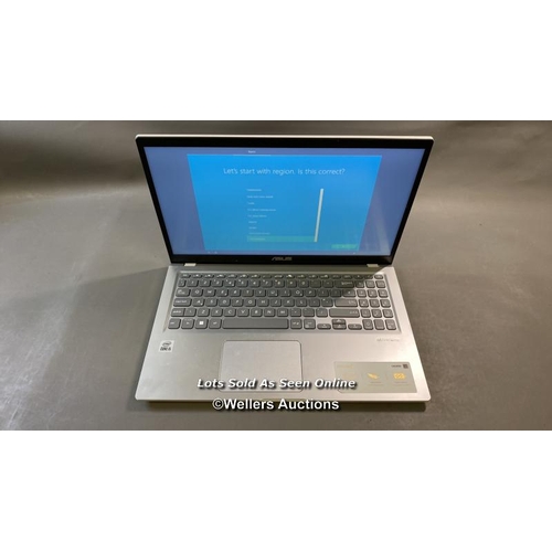 9771 - ASUS LAPTOP MODEL X515J / 8GB RAM / 250GB HD / I5-1035G1 @ 1.0GHZ / SN: N9N0CX10F938387 / PROFESSION... 