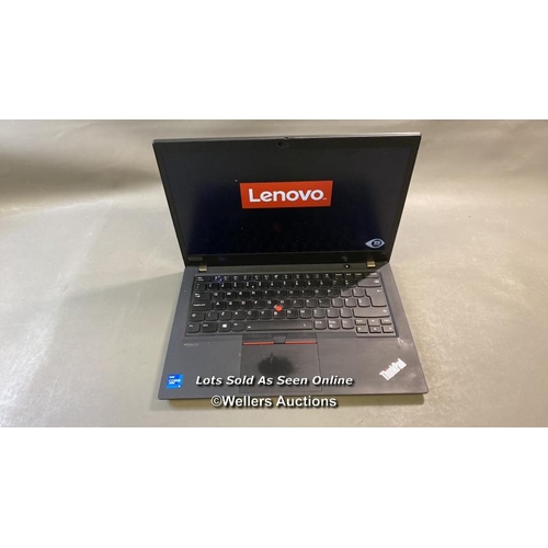 9772 - LENOVO THINKPAD T14 / 16GB RAM / 250GB HD / I5-1145G7 @ 2.60GHZ / SN: PF37G911 / PROFESSIONALLY WIPE... 