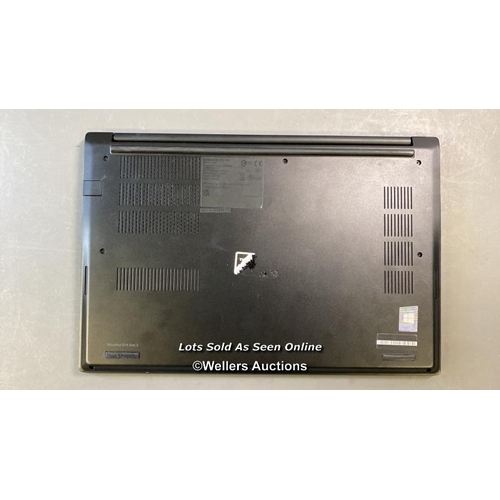 9786 - LENOVO THINKPAD E14 / 16GB RAM / 500GB HD / I7-1165G7 @ 2.80GHZ / SN: PF37G7WD / PROFESSIONALLY WIPE... 