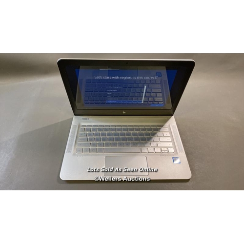 9791 - HP ENVY LAPTOP / 128GB HD / 8GB RAM / I5-7200U @ 2.50GHZ / SN: 5CG6443C8B / PROFESSIONALLY WIPED AND... 