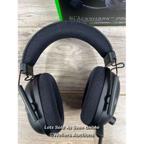 8002 - RAZER BLACKSHARK V2 PRO WIRELESS GAMING HEADSET, RZ04-03220100-R3M1 / MINIMAL SIGNS OF USE / UNTESTE... 