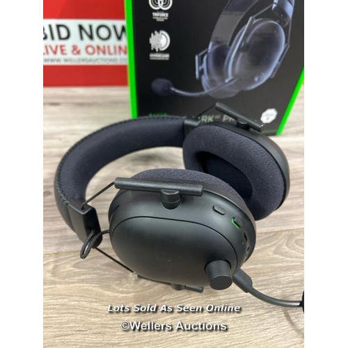 8002 - RAZER BLACKSHARK V2 PRO WIRELESS GAMING HEADSET, RZ04-03220100-R3M1 / MINIMAL SIGNS OF USE / UNTESTE... 