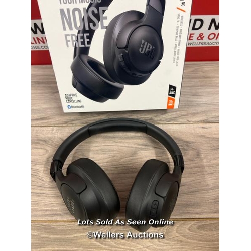 8011 - JBL TUNE 770 HEADPHONES / POWER UP, CONNECT TO BT, PLAY MUSIC, MINIMAL SIGNS OF USE