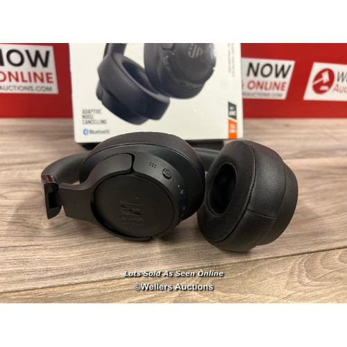 8011 - JBL TUNE 770 HEADPHONES / POWER UP, CONNECT TO BT, PLAY MUSIC, MINIMAL SIGNS OF USE