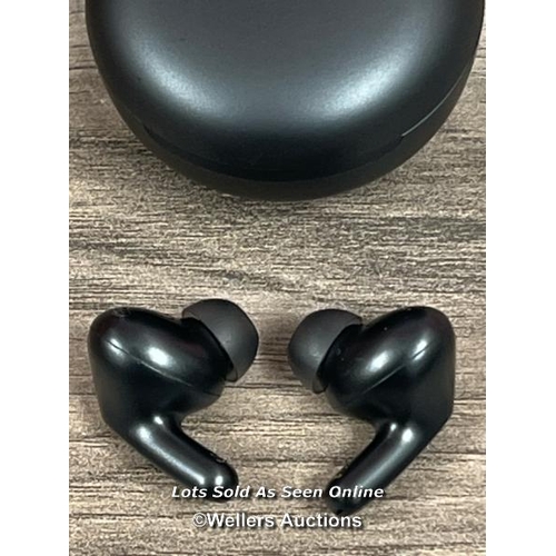 8013 - LG UFP5 WIRELESS EARBUDS / POWER UP, CONNECT TO BT, PLAY MUSIC, MINIMAL SIGNS OF USE