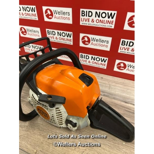 8063 - STIHL MS181 PETROL CHAINSAW HEAVY DUTY PETROL CHAINSAW / GOOD WORKING ORDER