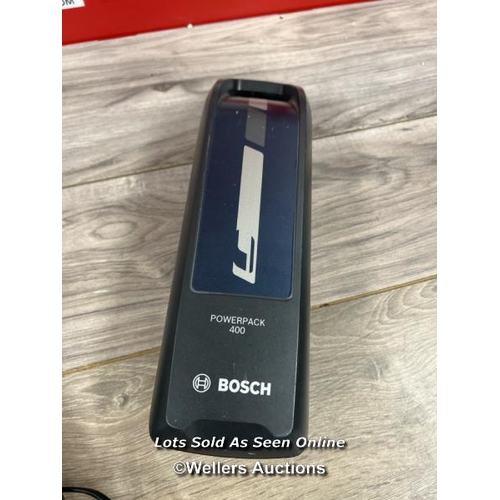 8089 - BOSCH POWERPACK 400 36V FOR E-BIKE WITH ORIGINAL ULTRA FAST BOSCH CHARGER