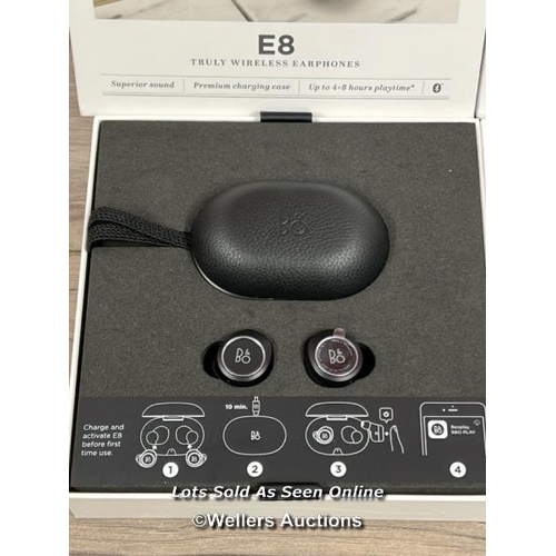 8093 - B&O BANG OLUFSEN BEOPLAY E8 TRULY WIRELESS TWS IN EAR BLUETOOTH BUD EARPHONES(A) / NEW