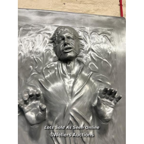 8095 - LIFE FULL SIZE HAN SOLO IN CARBONITE PROP STATUE STAR WARS 1:1 / NEW